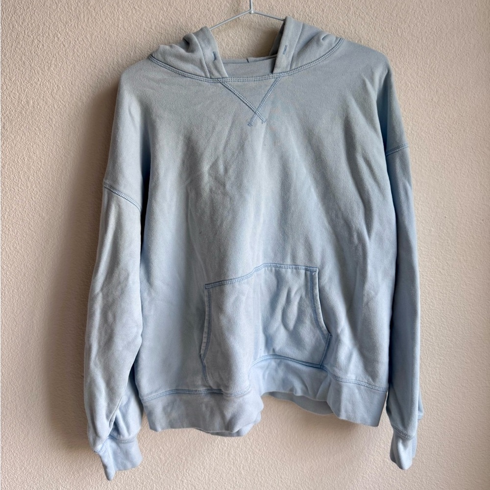 American Eagle Outfitters Sky Blue Hoodie